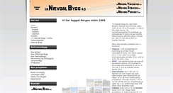 Desktop Screenshot of naevdalbygg.no
